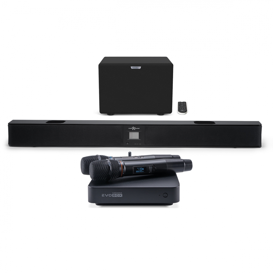 караоке-комплект EVOBOX Plus + EvoSound Bar (саундбар с караоке) в Нижневартовске