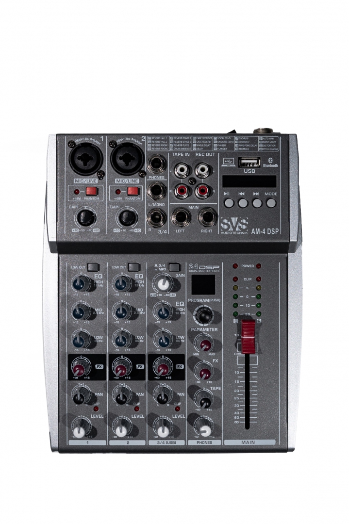 SVS Audiotechnik mixers AM-4 DSP Аналоговый микшерный пульт, 4-канала в Нижневартовске