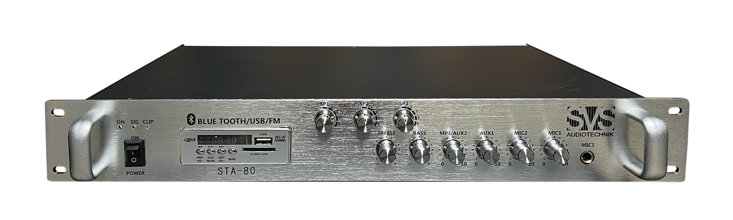 SVS Audiotechnik STA-80 Микшер-усилитель для систем Public Address в Нижневартовске